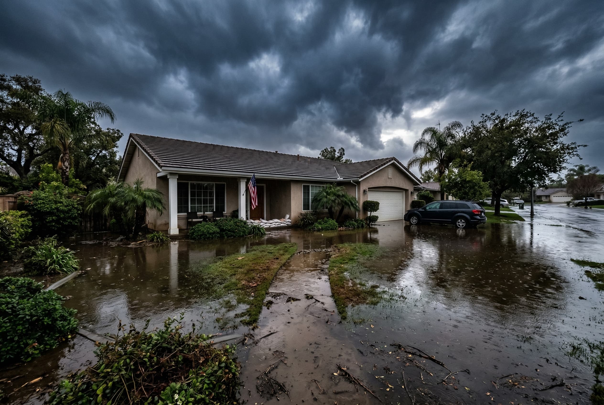Flood risk and insurance for Stockton homeowners
