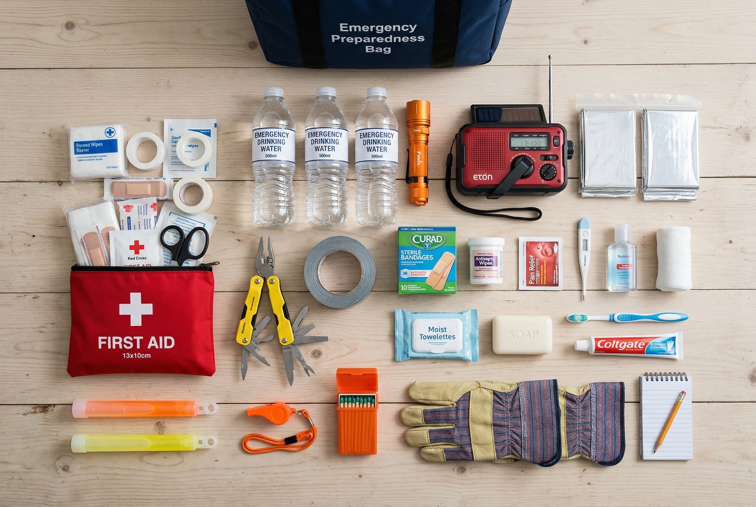 Earthquake Preparedness Guide illustration